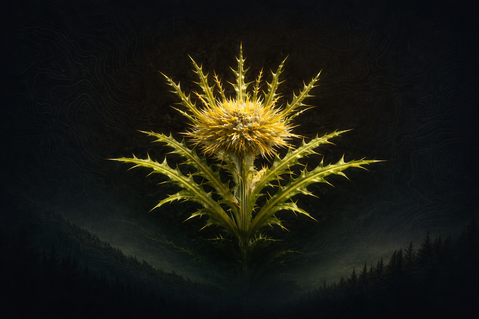 Cirsium funkae — Colorado alpine thistle